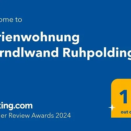 Holiday home Hoerndlwand Ruhpolding